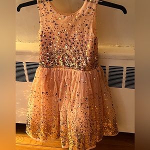 Five loaves two fish sequin dress SZ 8